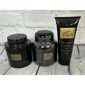 Signature Club A The 5 Essential Creme Total Skin Care Eyes Face X 2 And Peel